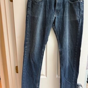 Levi's 511 skinny size 34x34 dark blue denim jeans